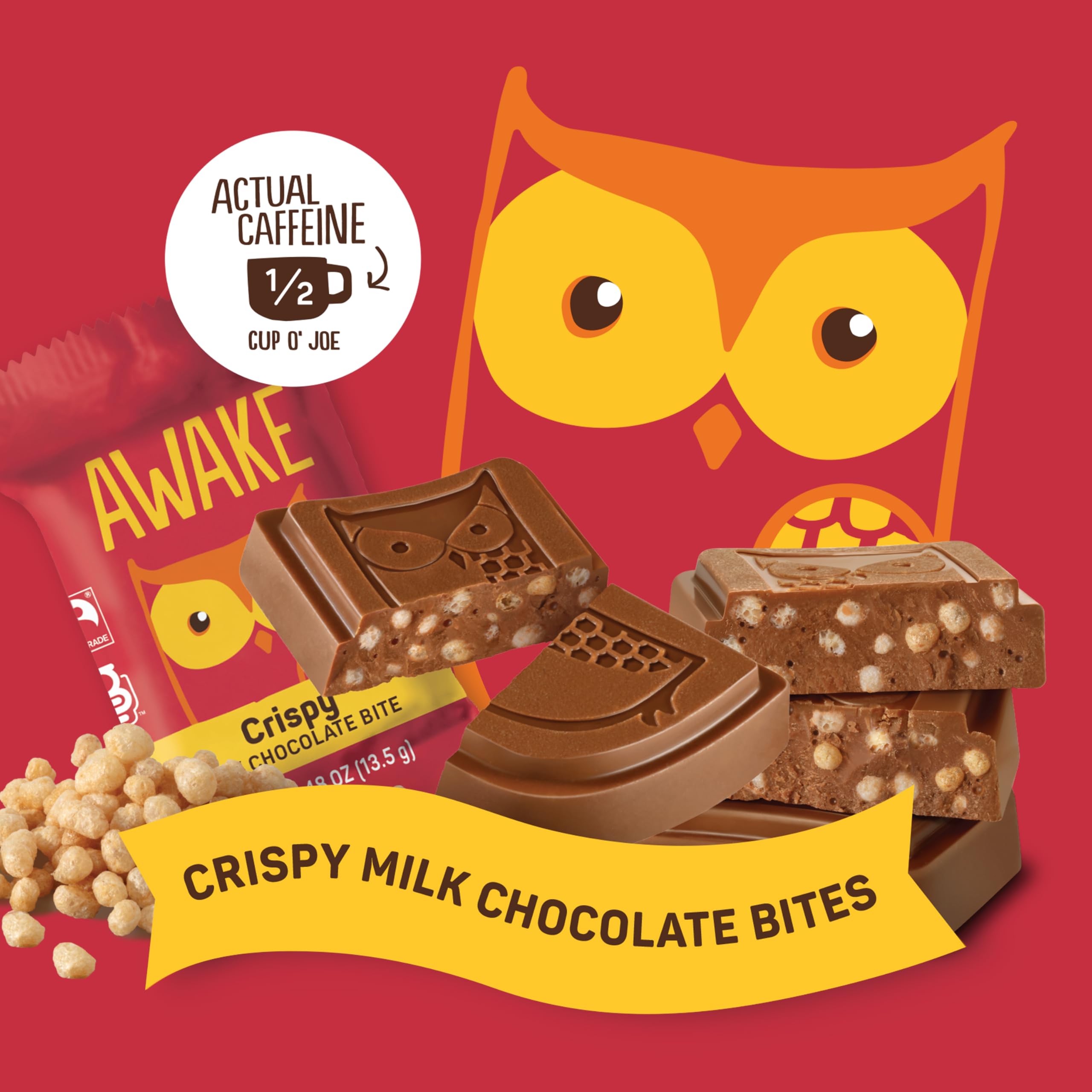 AWAKE - Caffeinated Chocolate Bites