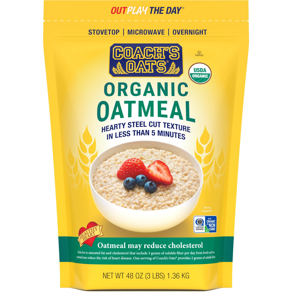 Steel Cut Whole Grain Oats – 48 oz