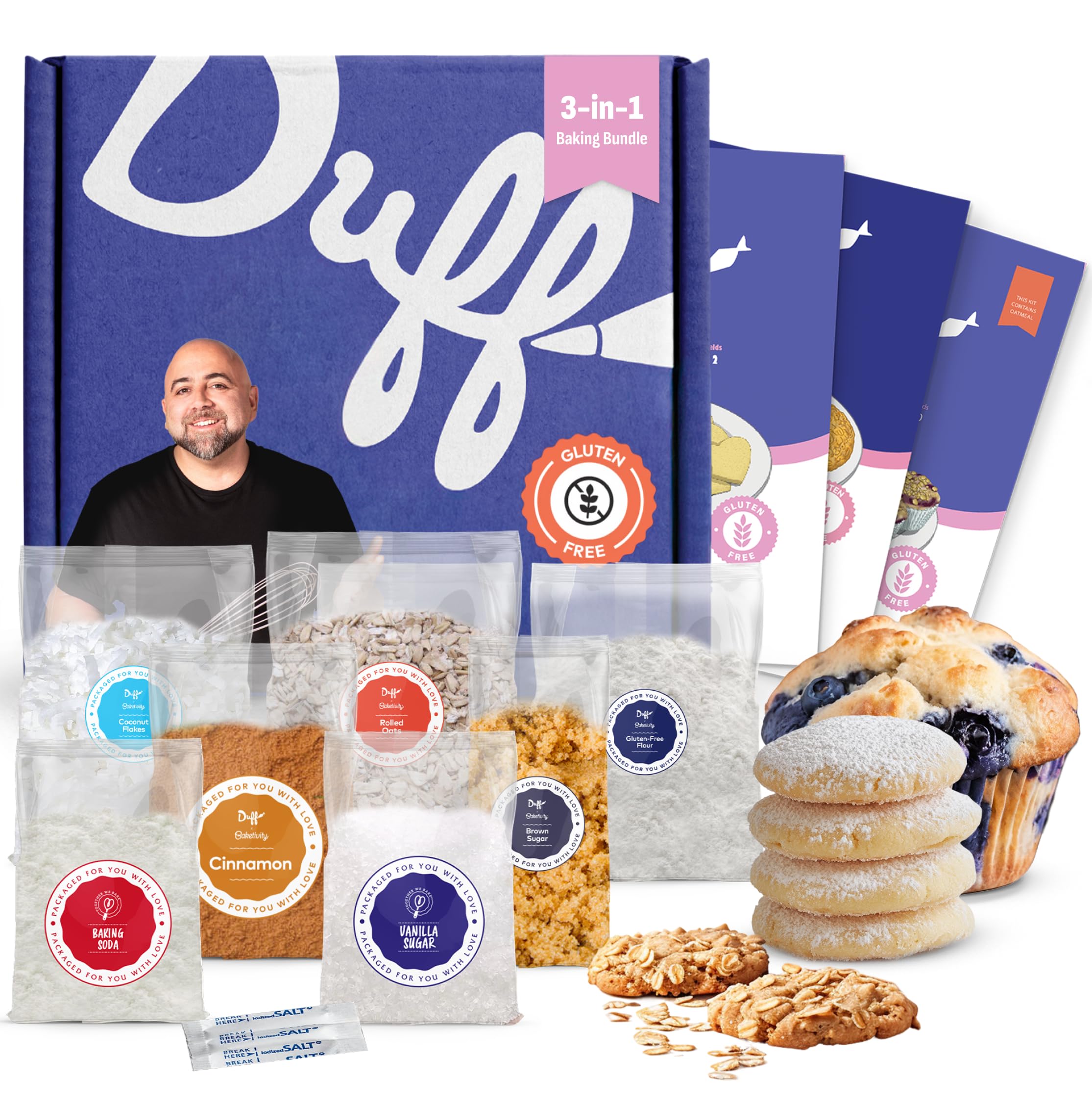 Baketivity x Duff Goldman Gluten Free Kids Baking Kits