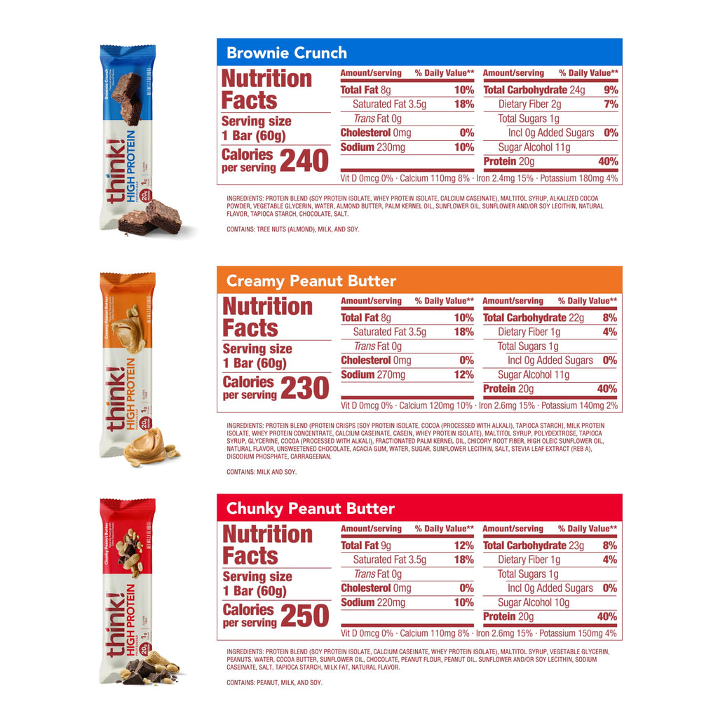 Cookies & Crème Protein Bars – High Protein, Gluten-Free, Sugar-Free