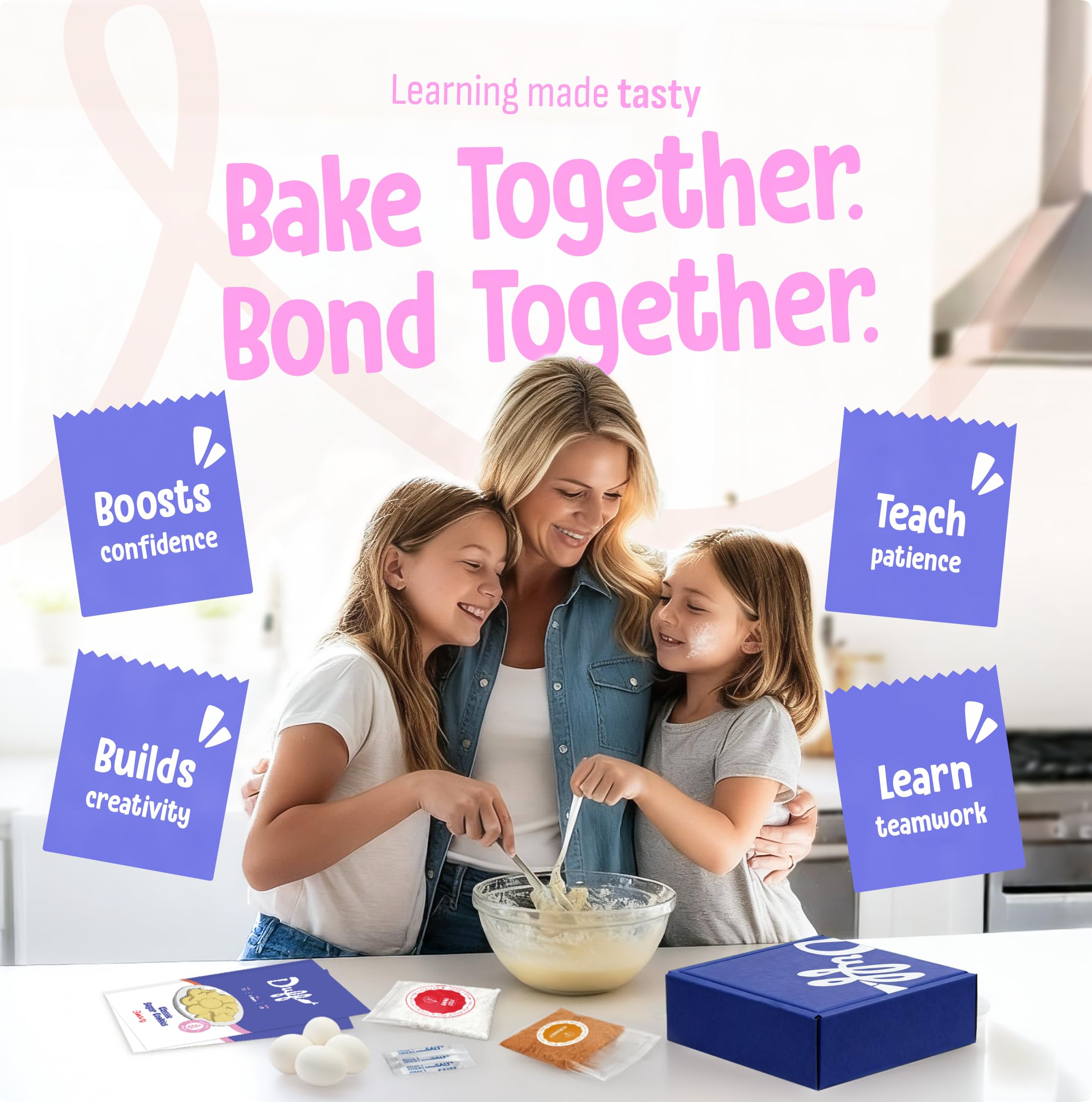 Baketivity x Duff Goldman Gluten Free Kids Baking Kits
