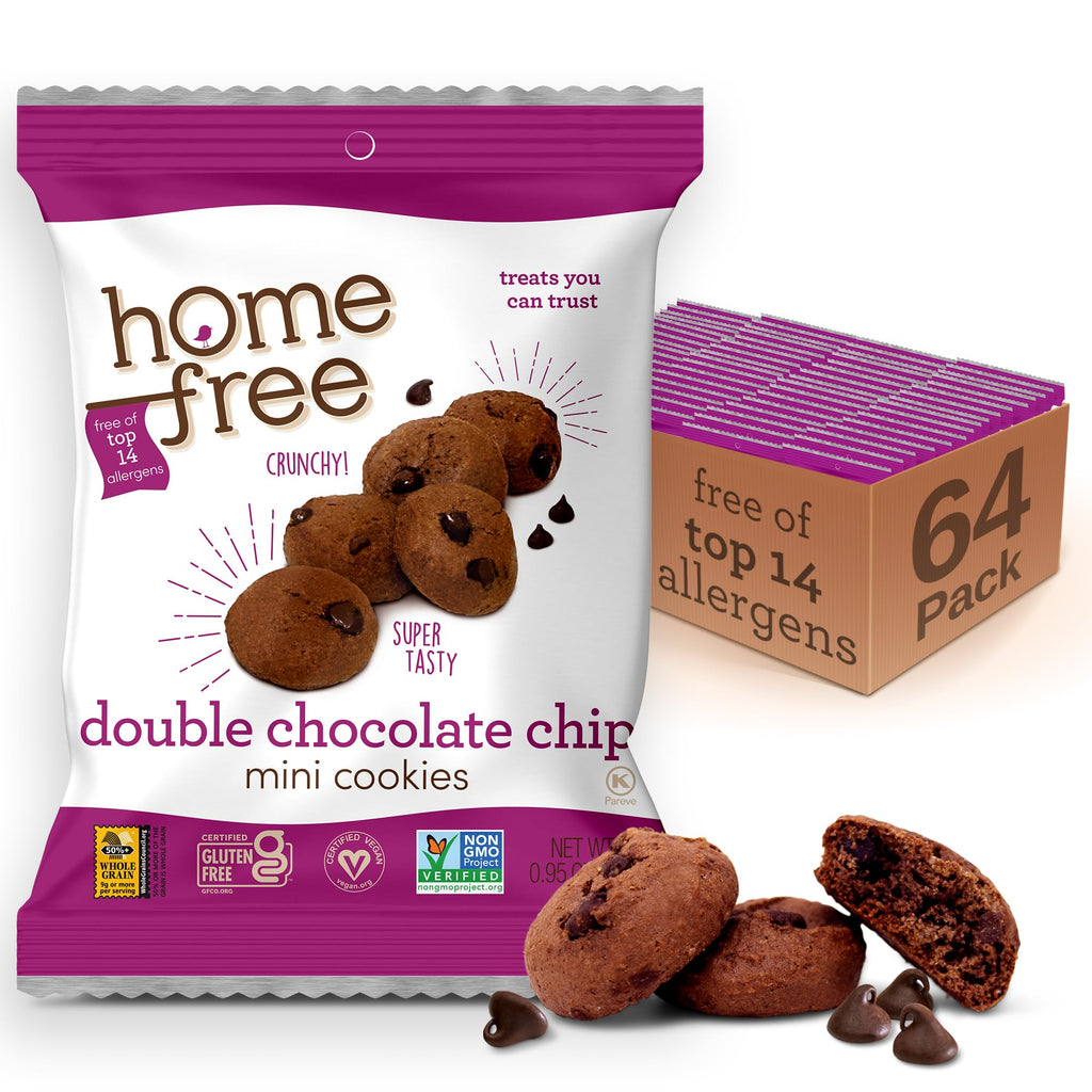 Homefree Double Chocolate Chip Mini Cookies