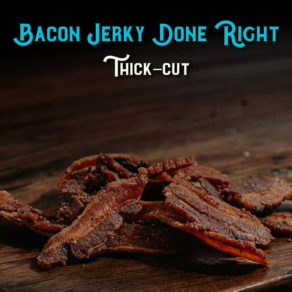 Meat Artisan Uncured Bacon Jerky | Premium Uncured Bacon