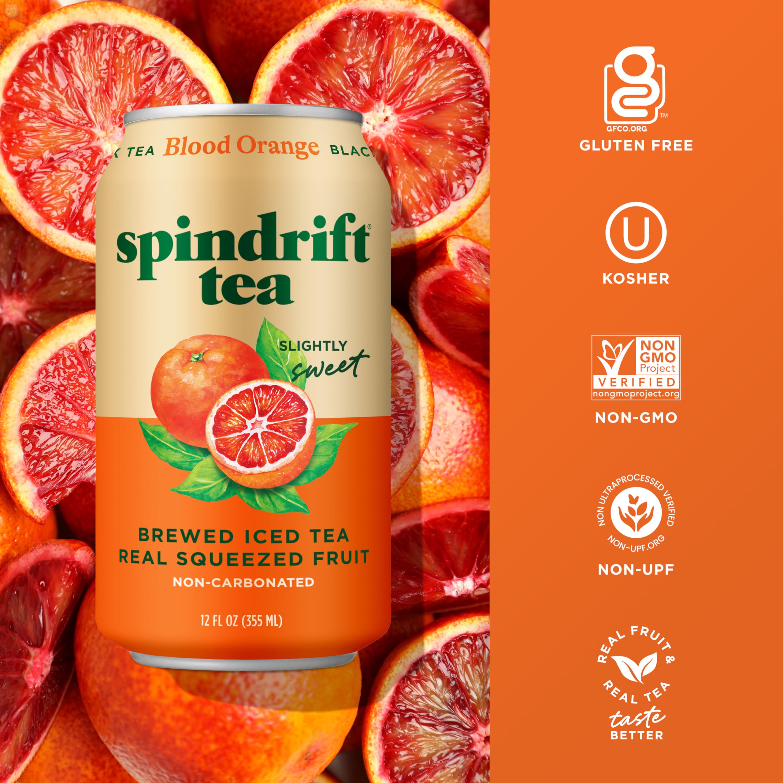 Brewed Iced Tea with Real Fruit – Non-Carbonated