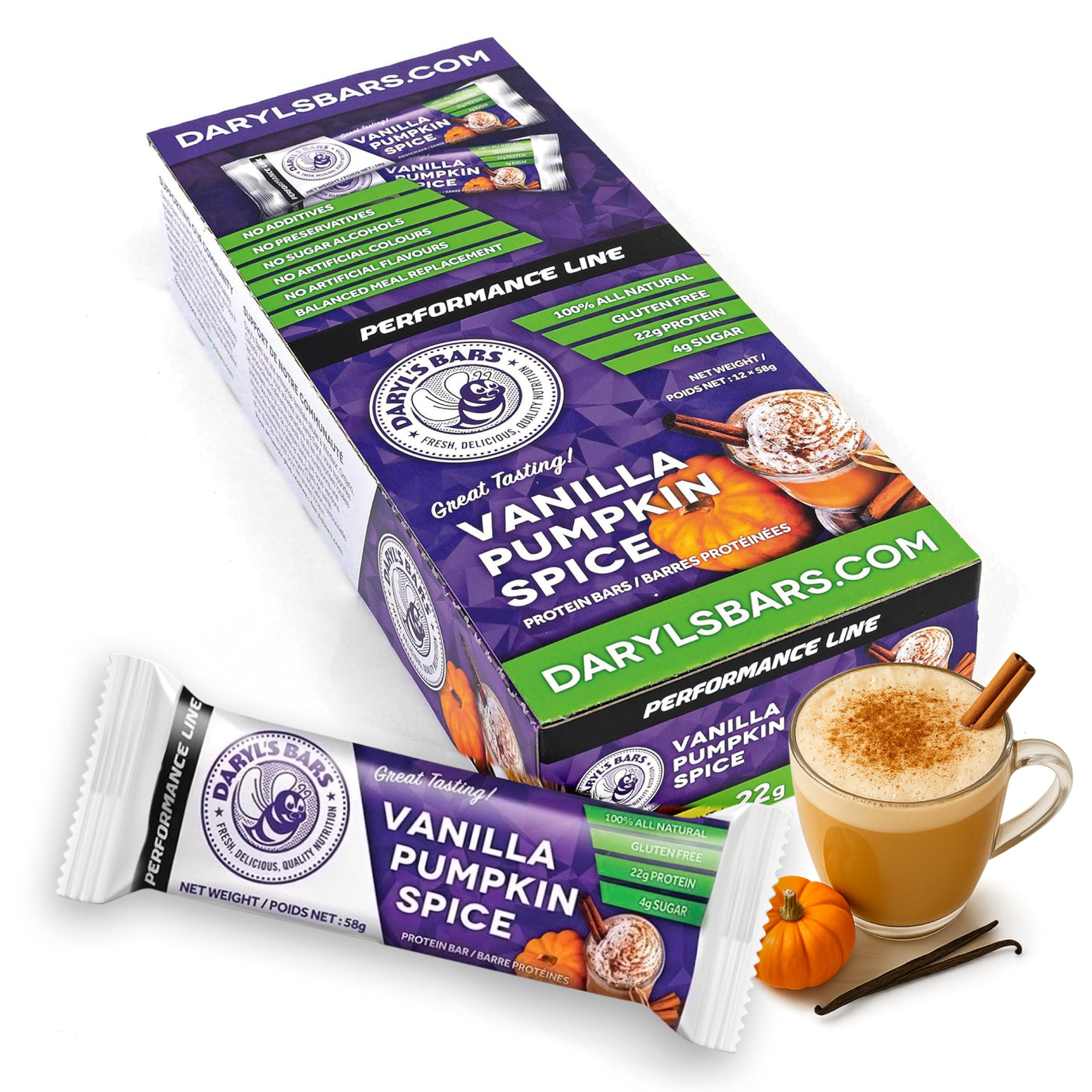 Daryl's Bars Sweet and Savoury Bars best combo of tastes and Energy