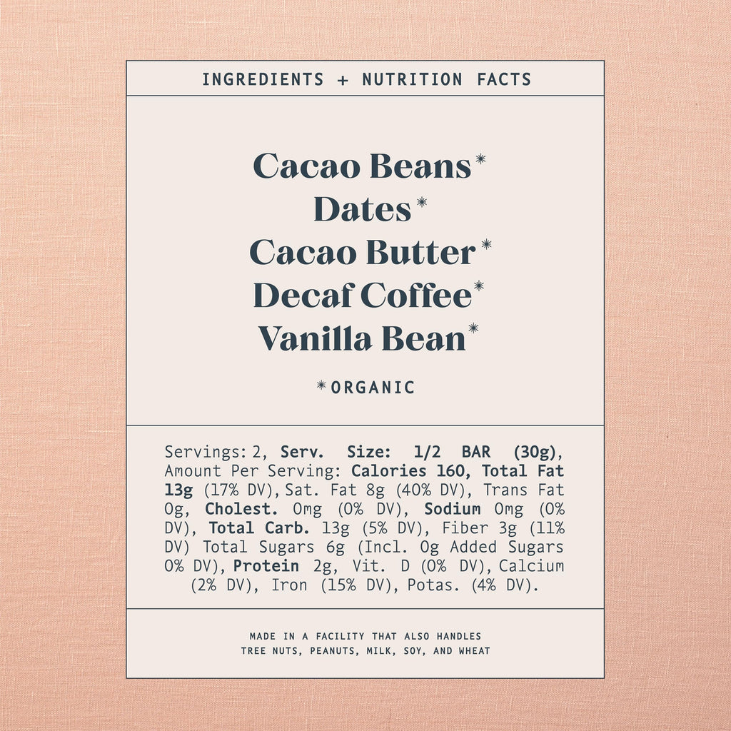 Coffee Dark Chocolate Bars – Date-Sweetened, No Refined Sugar