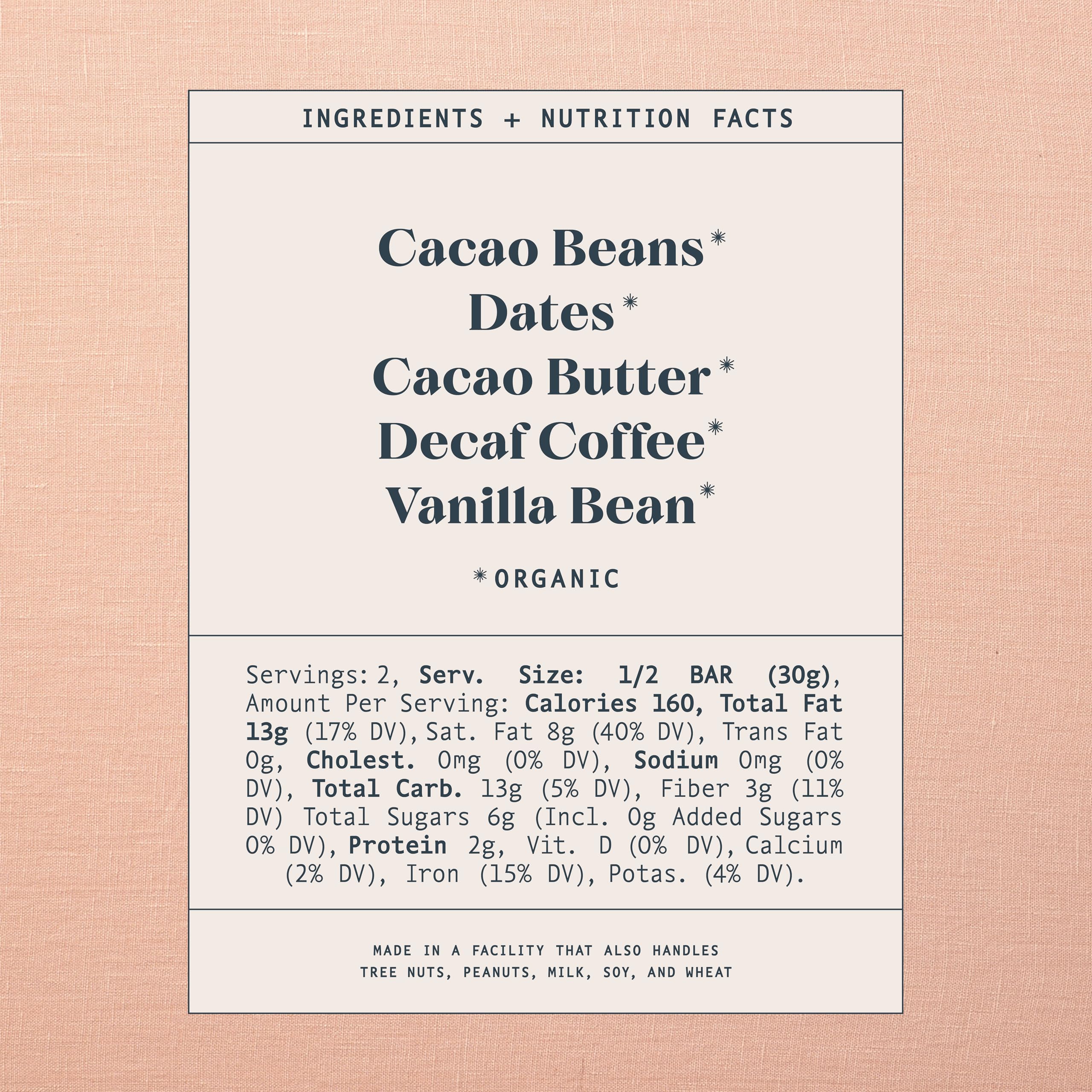 Coffee Dark Chocolate Bars – Date-Sweetened, No Refined Sugar