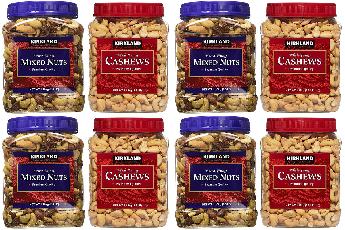 Fancy Mixed Nuts & Whole Cashews Bundle