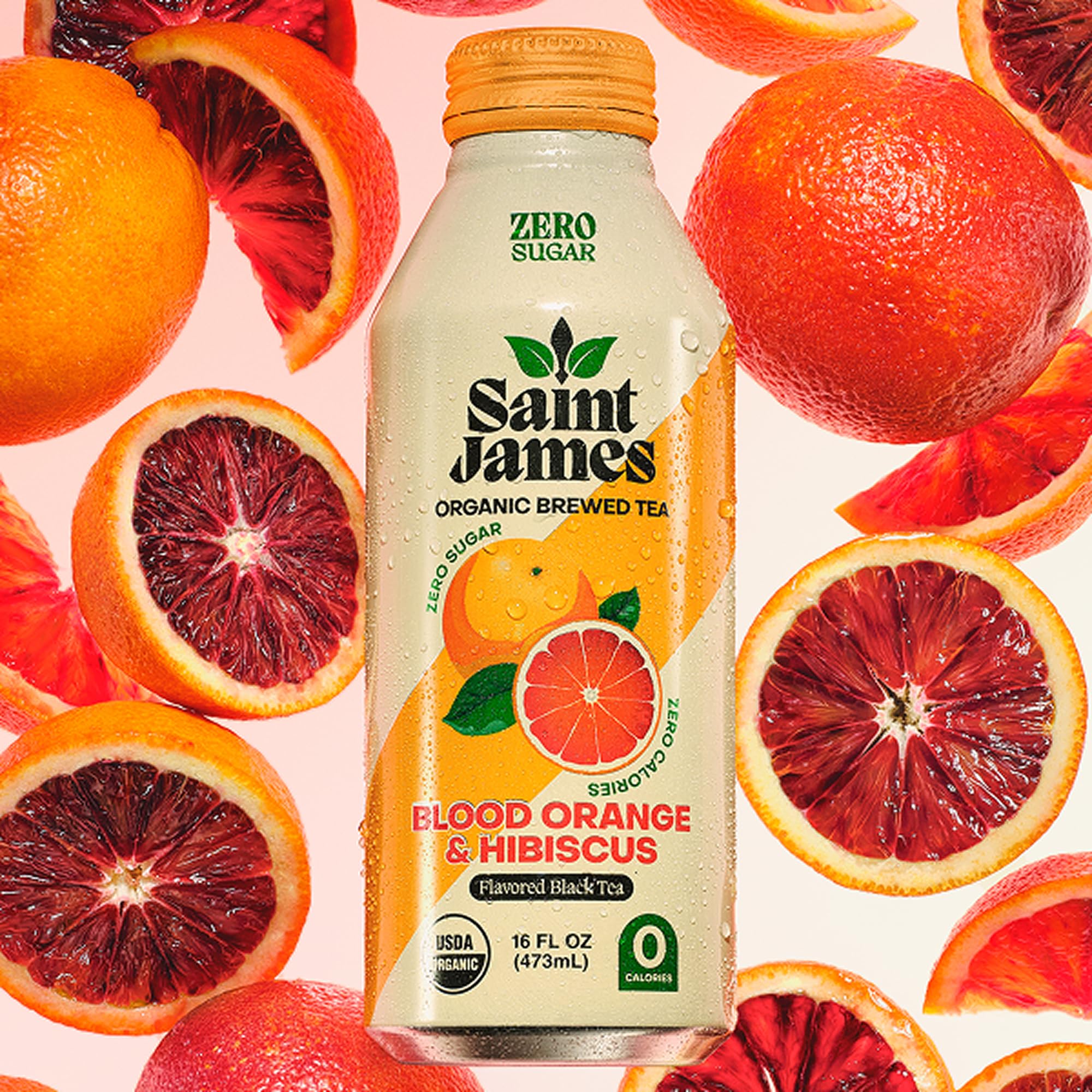 Saint James Iced Tea, Variety Green Tea, Black Tea & Fruit Tea Flavors