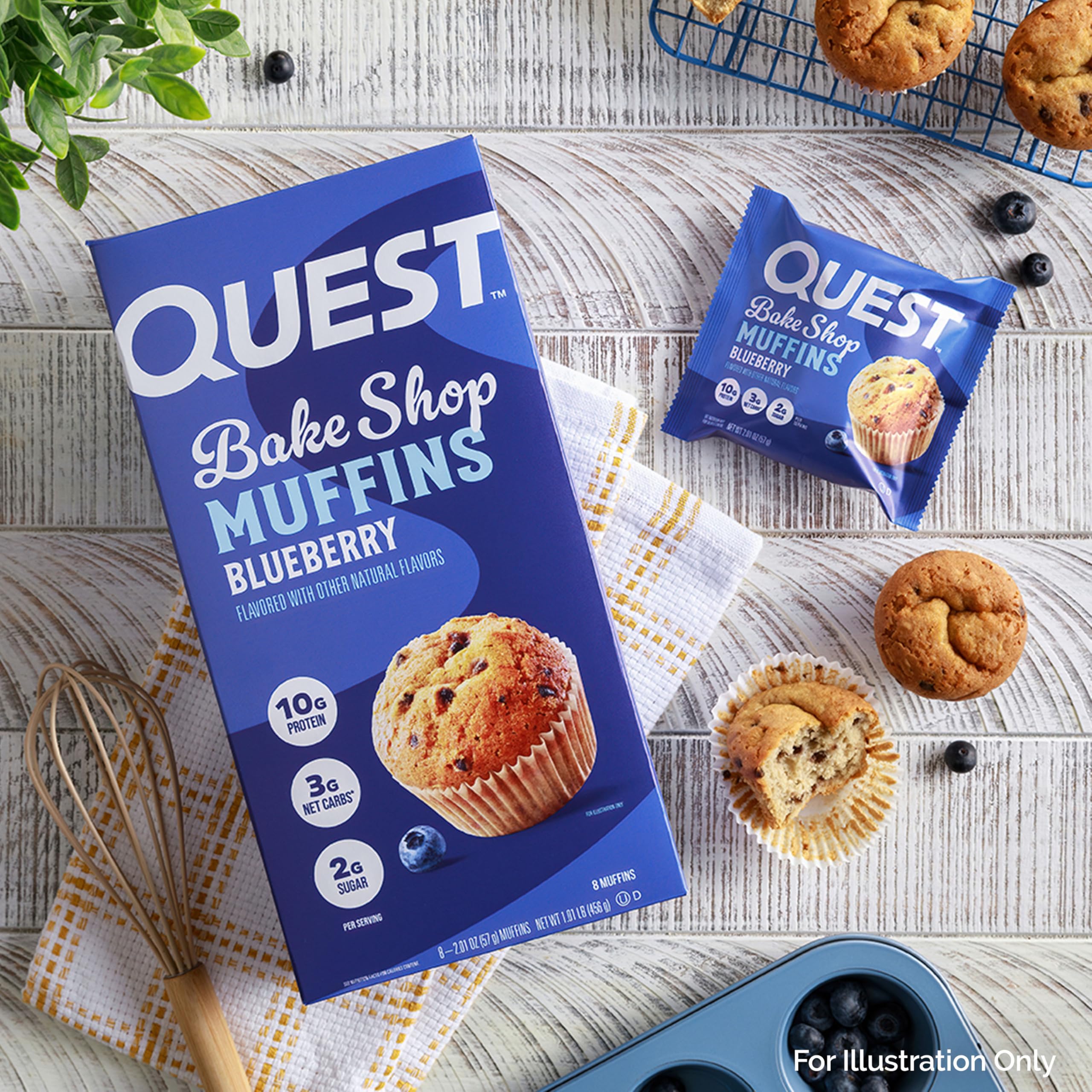 Quest Bake Shop Muffins